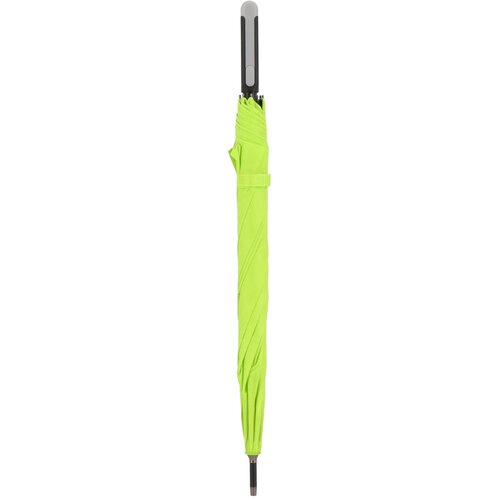Emerantia 190T Pongee 23" Stokparaplu Auto open lichtgroen