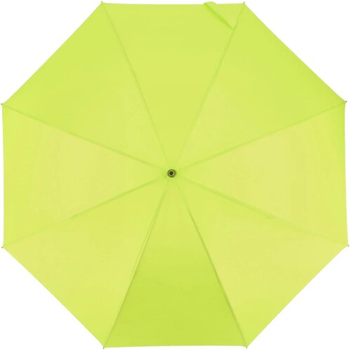 Emerantia 190T Pongee 23" Stokparaplu Auto open lichtgroen