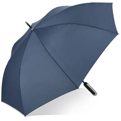 Emerantia 190T Pongee 23" Stokparaplu Auto open donkerblauw