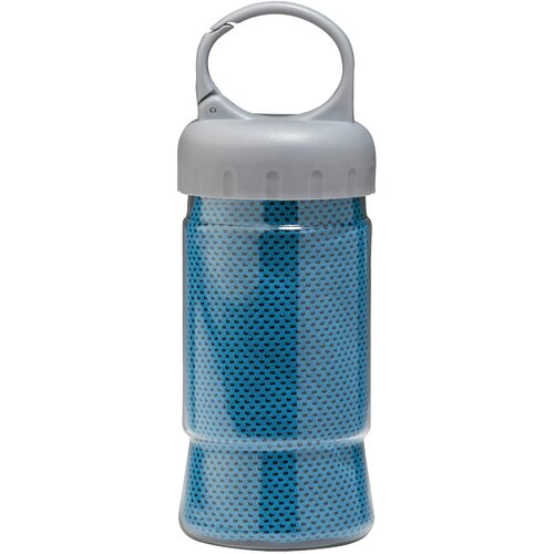 Fitness handdoek 32x88cm blauw