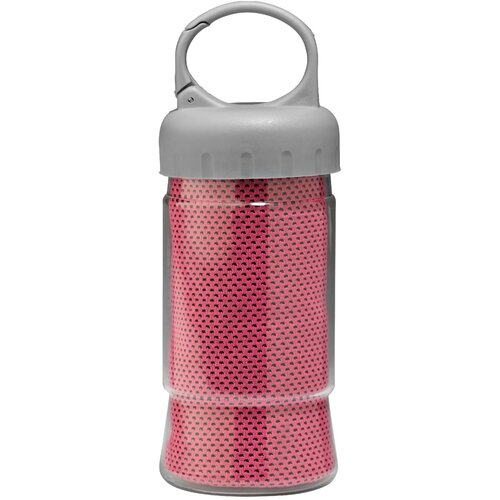 Fitness handdoek 32x88cm donker roze