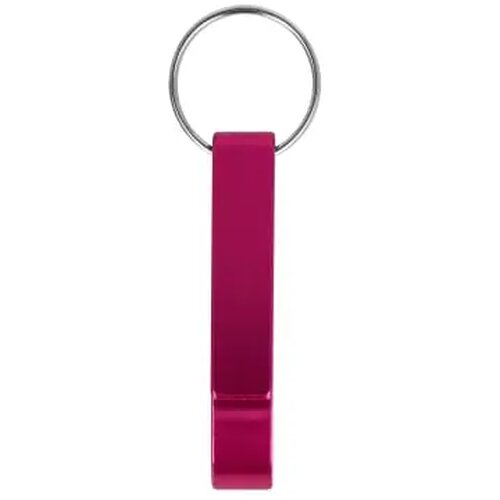 Flesopener sleutelhanger roze