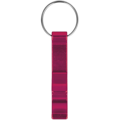 Flesopener sleutelhanger roze