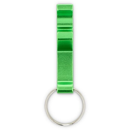 Flesopener sleutelhanger groen