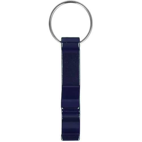 Flesopener sleutelhanger donkerblauw
