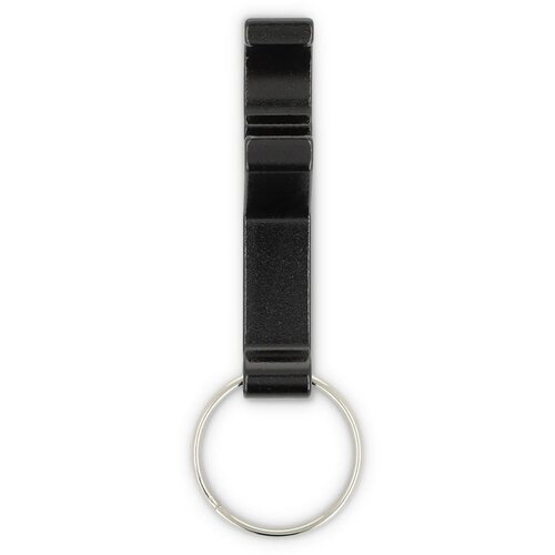 Flesopener sleutelhanger zwart