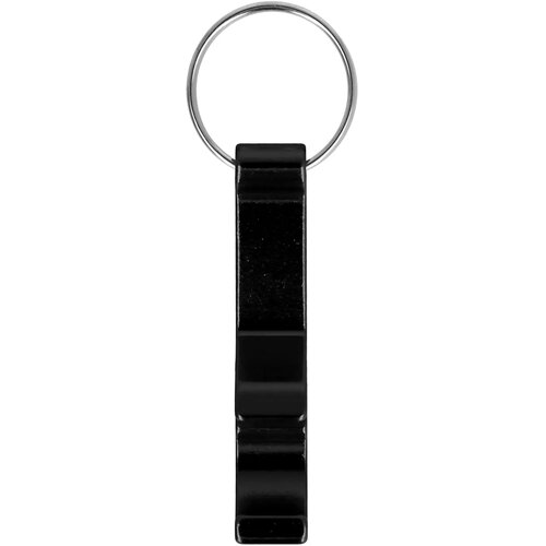Flesopener sleutelhanger zwart