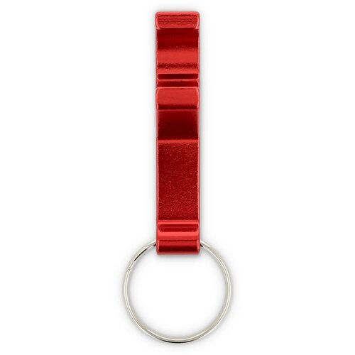 Flesopener sleutelhanger rood