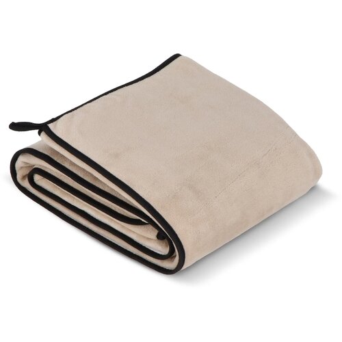 Gecombineerde coral fleece deken 120x150cm (500g/m²) sublimatie beige