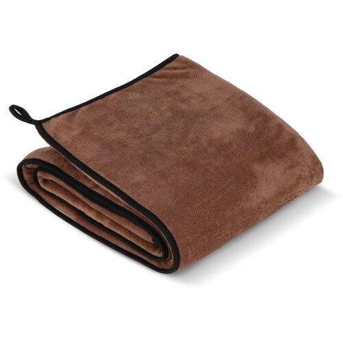 Gecombineerde coral fleece deken 120x150cm (500g/m²) sublimatie taupe