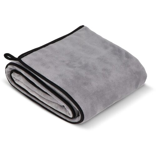 Gecombineerde coral fleece deken 120x150cm (500g/m²) sublimatie grijs