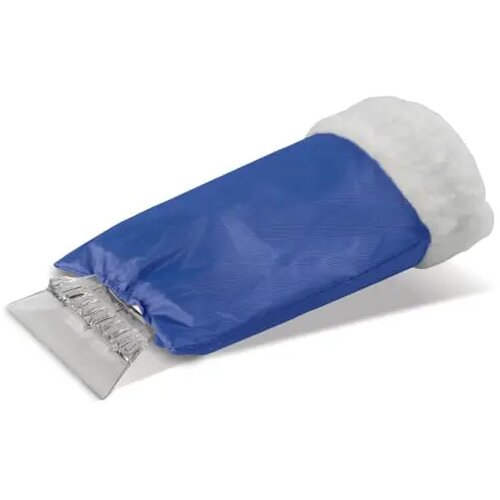 Ijskrabber handschoen gevoerd blauw