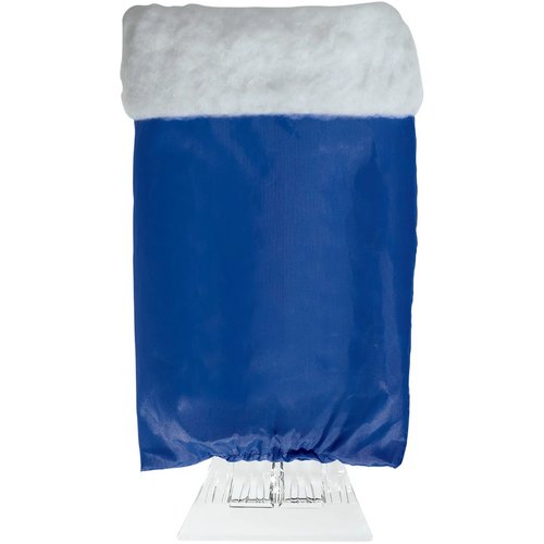 Ijskrabber handschoen gevoerd blauw