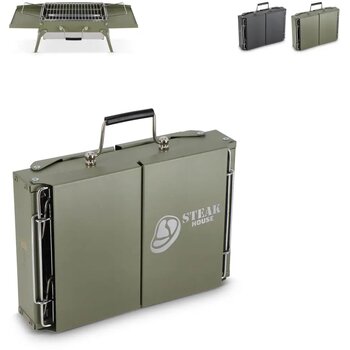 InSideOut Draagbare BBQ Fyra olijfgroen InSideOut Draagbare BBQ Fyra olijfgroen