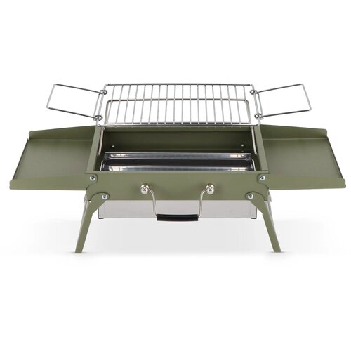 InSideOut Draagbare BBQ Fyra olijfgroen