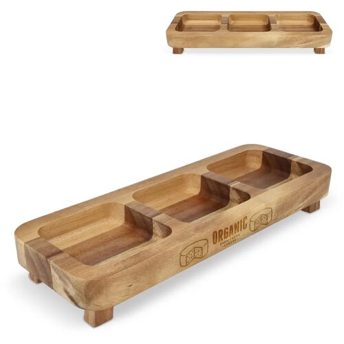InSideOut Houten snack tafeltje, 35cm