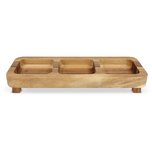 InSideOut Houten snack tafeltje, 35cm hout