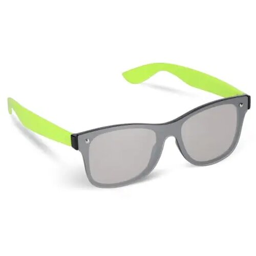 Justin R-PC zonnebril met spiegel uni-lens UV400 lichtgroen
