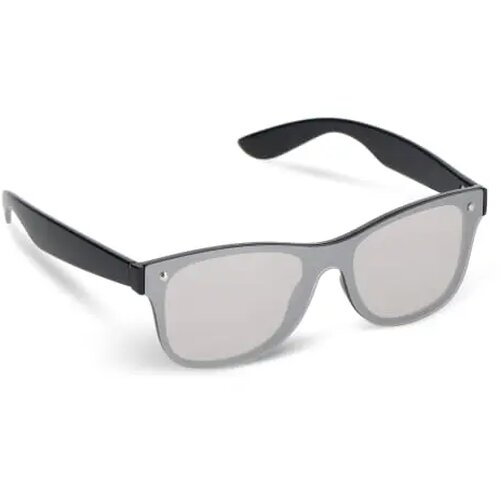 Justin R-PC zonnebril met spiegel uni-lens UV400 zwart