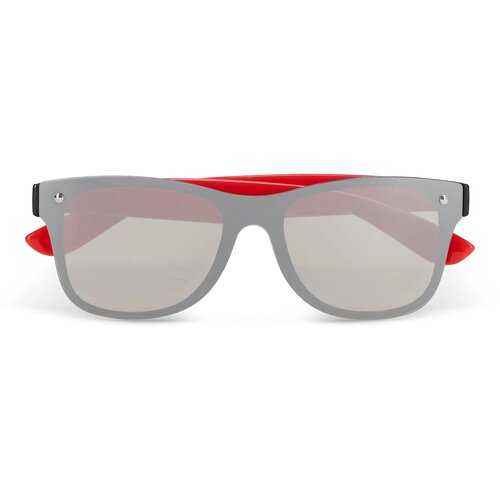 Justin R-PC zonnebril met spiegel uni-lens UV400 rood