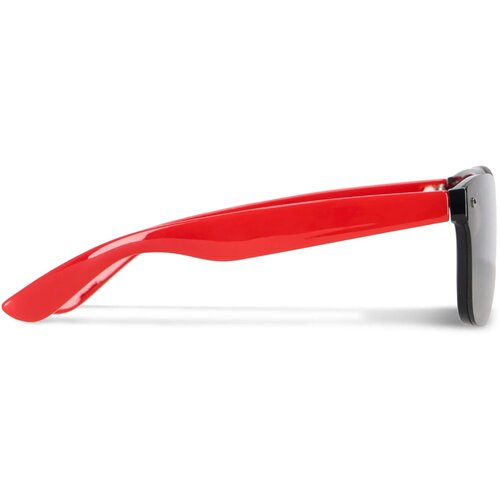 Justin R-PC zonnebril met spiegel uni-lens UV400 rood