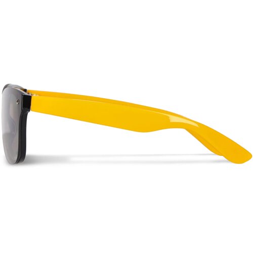 Justin R-PC zonnebril met spiegel uni-lens UV400 geel