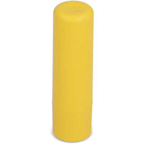 Klassieke lippenbalsemstick gerecycled materiaal geel
