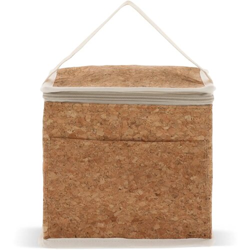 Koeltas kurk vierkant 22x18x18cm natuur