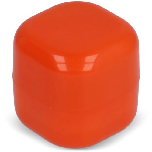Kubieke lippenbalsem gerecycled ABS oranje