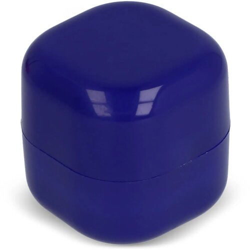 Kubieke lippenbalsem gerecycled ABS blauw