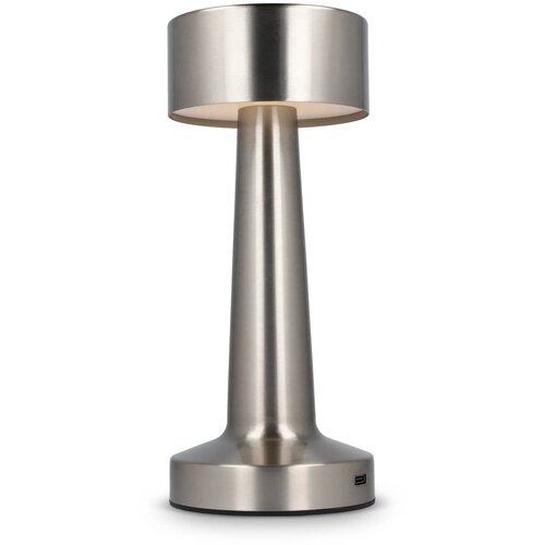 Lumo Tafellamp met 3 Lichtstanden en Dimbaar zilver