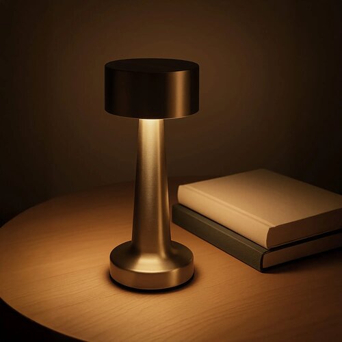 Lumo Tafellamp met 3 Lichtstanden en Dimbaar zilver