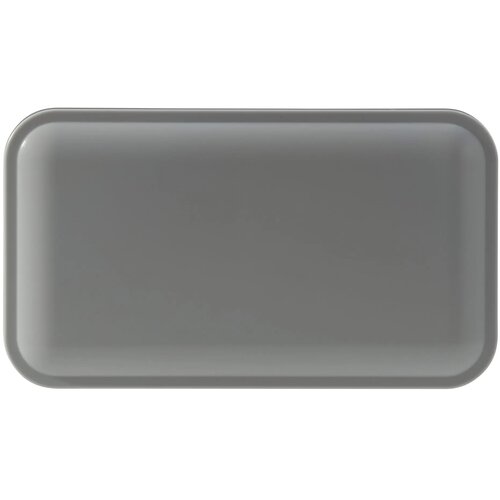Lunchbox Bento met bestek 1250ml grijs / wit