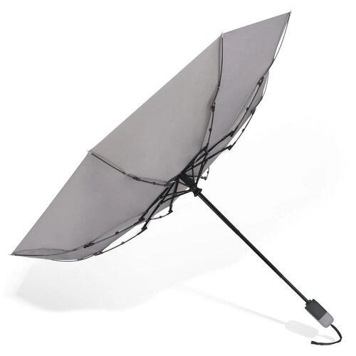 Luxe opvouwbare paraplu 22” auto open/auto sluiten grijs