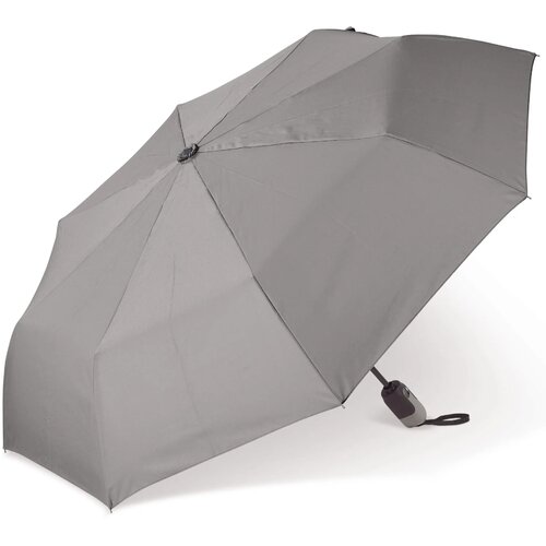 Luxe opvouwbare paraplu 22” auto open/auto sluiten grijs