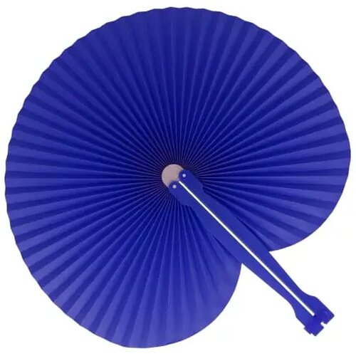 Mini opvouwbare handwaaier blauw