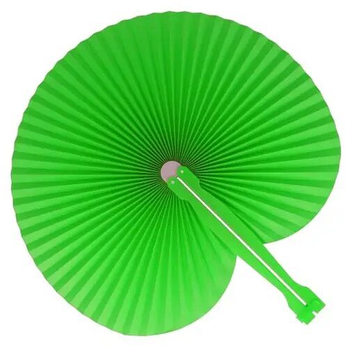 Mini opvouwbare handwaaier lichtgroen