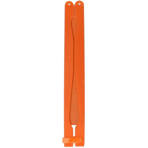 Mini opvouwbare handwaaier oranje