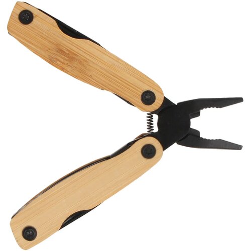 Multitool Bamboe 12 functies zwart