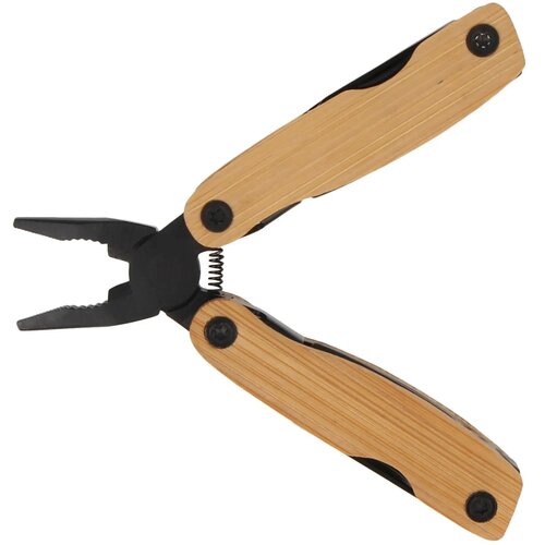 Multitool Bamboe 12 functies zwart