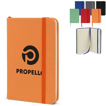 Notebook R-PET/PU A6 olijfgroen