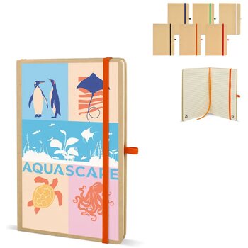 Notitieboek Kraftpapier A5 zwart