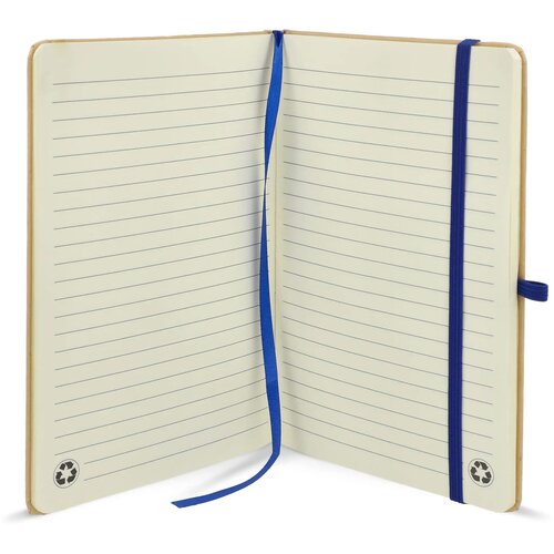 Notitieboek Kraftpapier A5 blauw