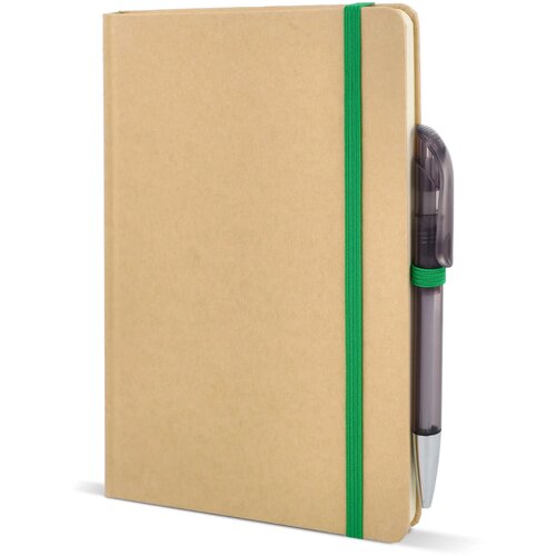 Notitieboek Kraftpapier A5 groen