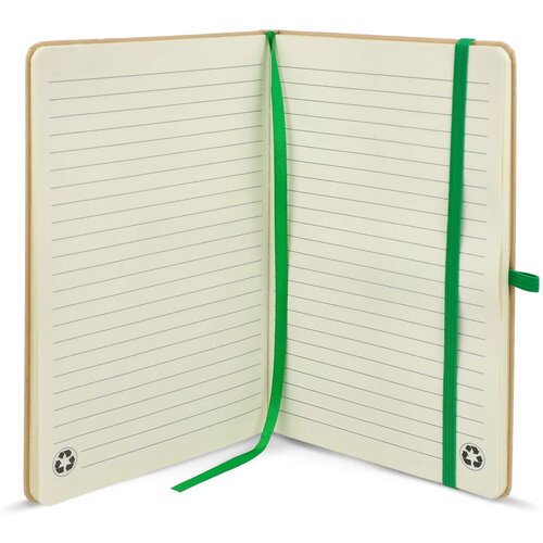 Notitieboek Kraftpapier A5 groen