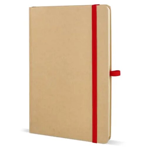 Notitieboek Kraftpapier A5 rood
