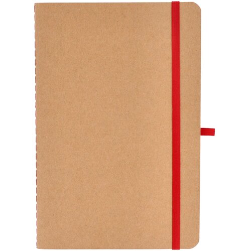 Notitieboek met zachte kaft Kraftpapier A5 rood