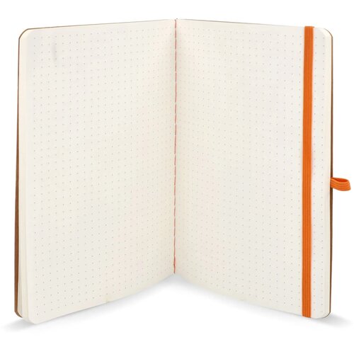 Notitieboek met zachte kaft Kraftpapier A5 oranje