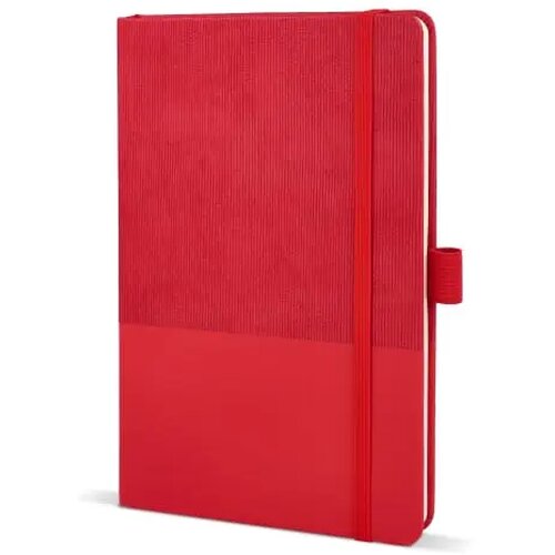 Notitieboek Thermo-leder A5 rood