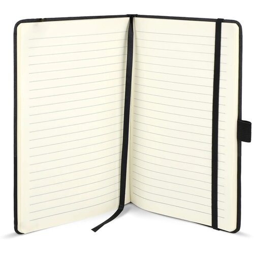 Notitieboek Thermo-leder A5 zwart